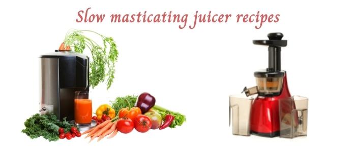 Slow masticating juicer recipes