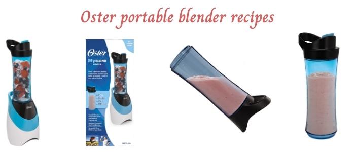 oster portable blender recipes